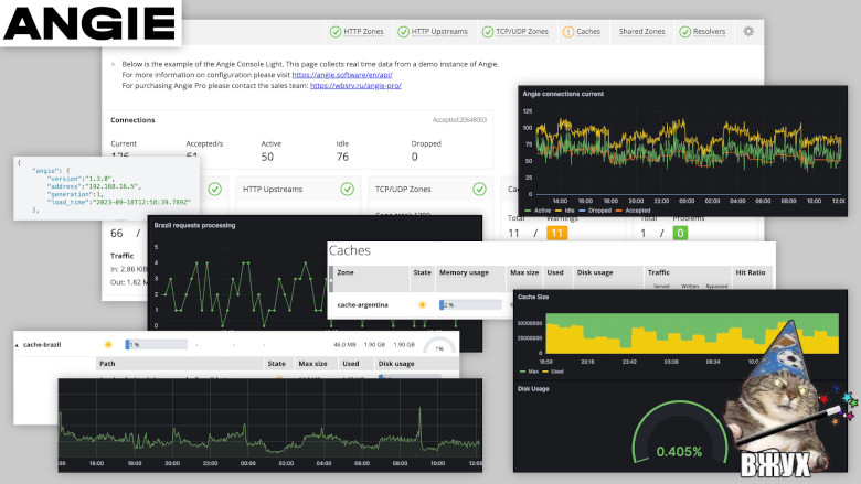 精美的在线演示胜过任何图片：https://console.angie.software/